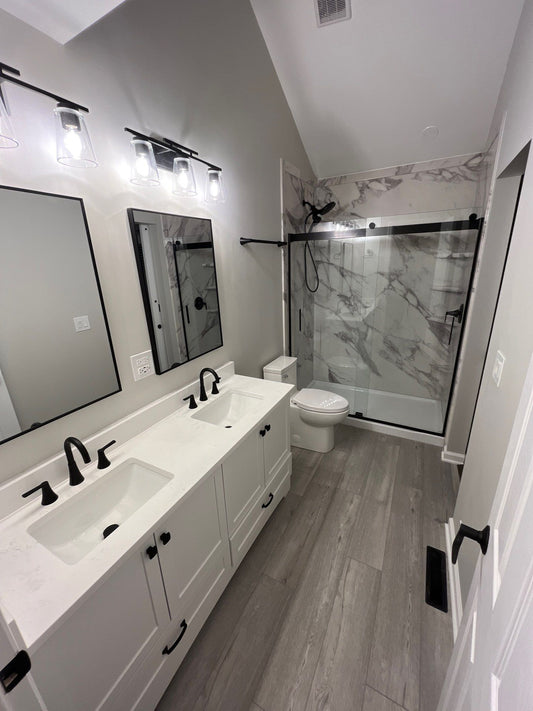 Snap Bath Calacatta White