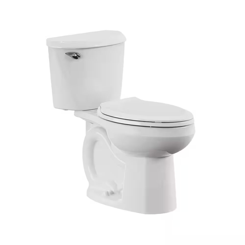 Reliant 12 In. Rough in 2-Piece 1.28 GPF Single Flush Elongated Toilet with Slow Close Seat in White