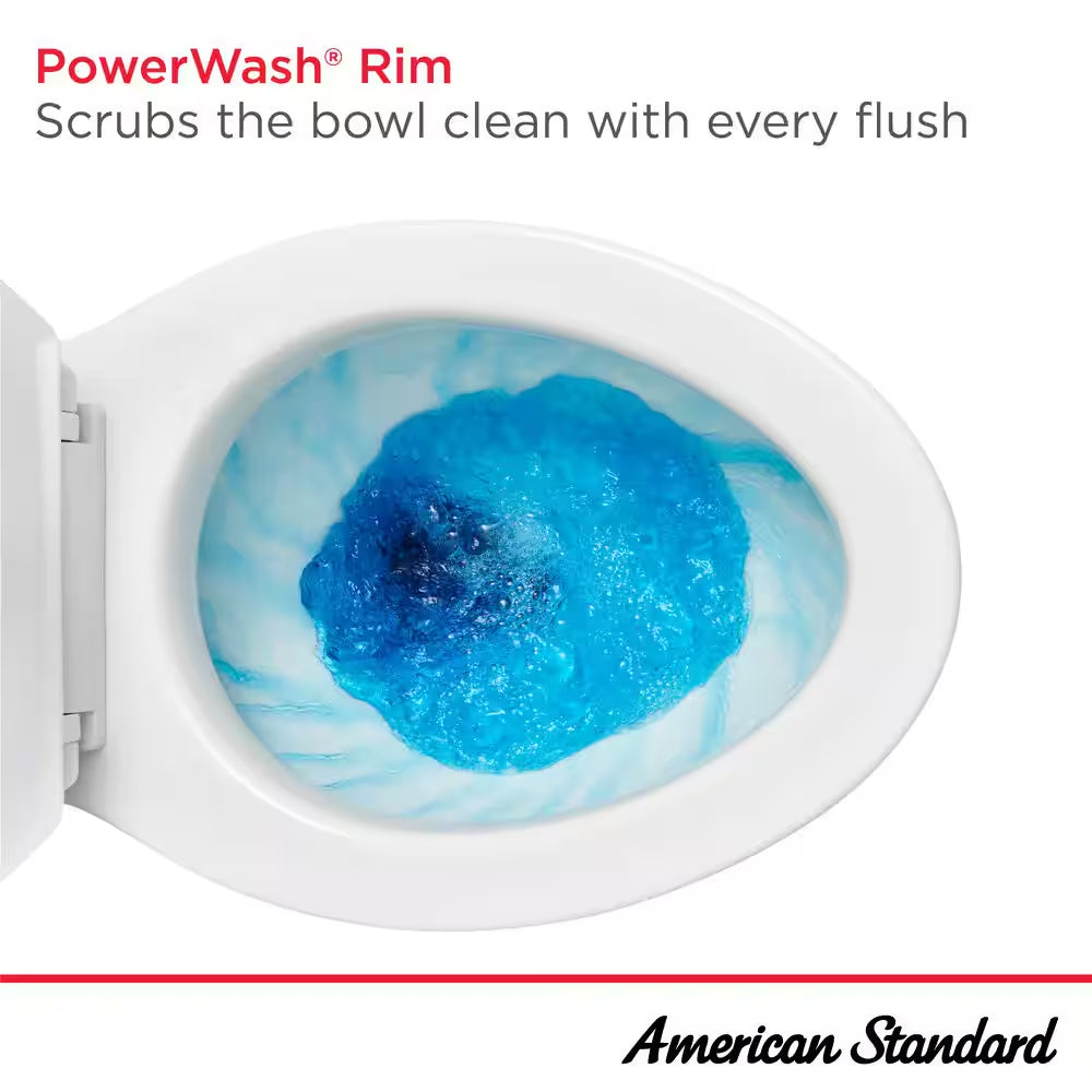 Rumson 2-Piece 1.28 GPF Single Flush Elongated Toilet in White Seat Is Included