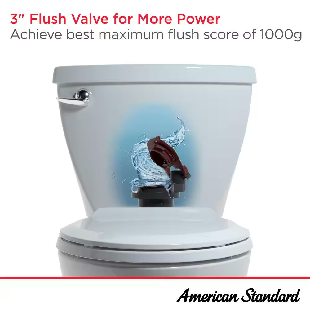 Rumson 2-Piece 1.28 GPF Single Flush Elongated Toilet in White Seat Is Included